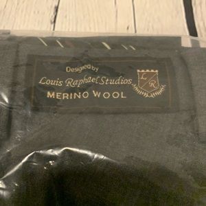 Louis Raphael Merino Wool Dress Pants